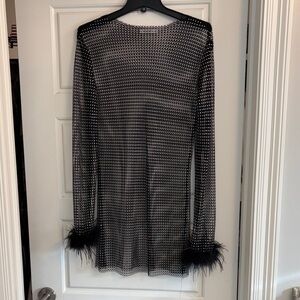 12th Tribe Black sheer dress
